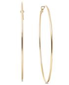Thalia Sodi Gold-tone Slim Extra Large 4 Hoop Earrings, Created For Macy's