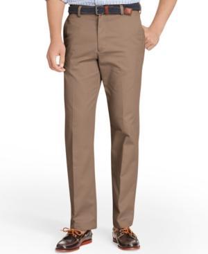 Izod American Straight-fit Flat Front Chino Pants
