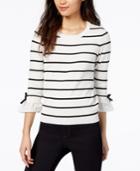 Maison Jules Bow-detail Bell-sleeve Sweater, Created For Macy's