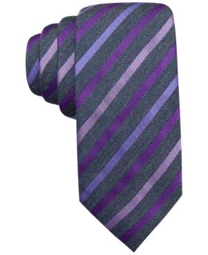 Alfani Spectrum Boyton Stripe Slim Tie, Only At Macy's