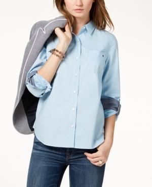 Tommy Hilfiger Cotton Printed Button-down Shirt