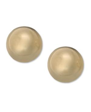 Children's 14k Gold Earrings, Ball Stud
