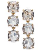 Kate Spade New York Gold-tone Stone Triple Drop Earrings