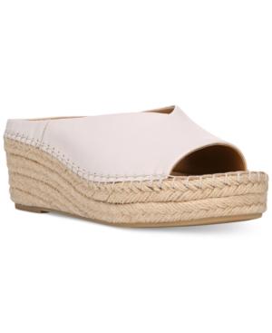 Franco Sarto Pine Slip-on Espadrille Wedge Mules Women's Shoes