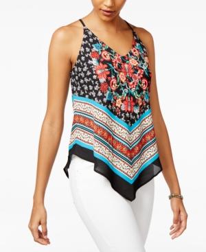 Bcx Juniors' Handkerchief-hem Top