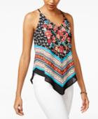Bcx Juniors' Handkerchief-hem Top
