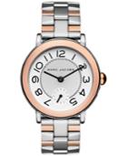 Marc Jacobs Women's Riley Two-tone Stainless Steel Bracelet Watch 36mm Mj3539