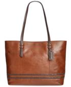 Tignanello Classic Boho Vintage Leather Tote