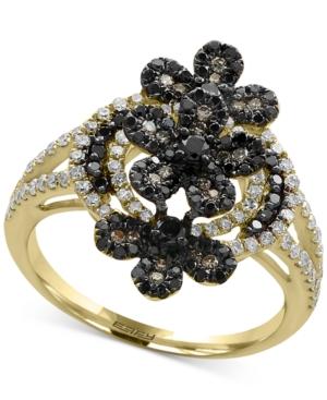 Caviar By Effy Diamond Cluster Ring (1 Ct. T.w.) In 14k Gold