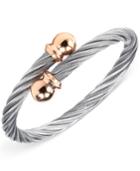 Charriol Womens Two-tone Cable Bangle Bracelet