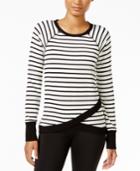 Tommy Hilfiger Sport Striped Crossover Top, A Macy's Exclusive Style