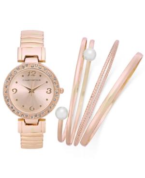 Charter Club Women's 4-pc. Watch (34mm) And Bracelet
