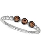 Le Vian Chocolatier Diamond Bezel Band (1/6 Ct. T.w.) In 14k White Gold