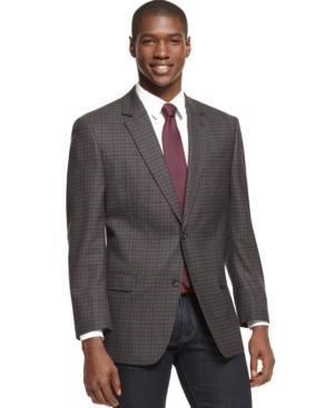 Shaquille O'neal Collection Bold Check Sport Coat