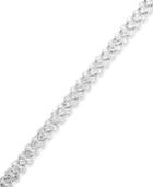 Diamond Three-row Bracelet (4 Ct. T.w.) In 14k White Gold