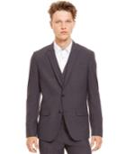 Kenneth Cole Reaction Two-button Grid Blazer
