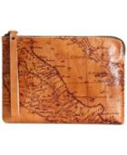 Patricia Nash Signature Map Cassini Wristlet