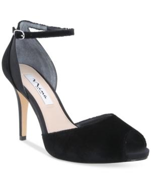 Nina Rimma Platform Peep-toe Pumps Women's Shoes