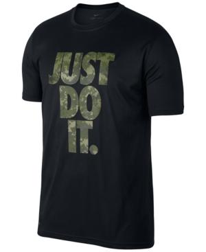 Nike Men's Dry Just Do It Digi-camo T-shirt