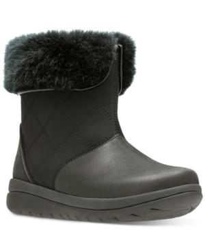 Clarks Collection Women's Cabrini Reef Cloud Steppers Booties Women's Shoes