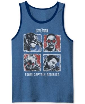 Jem Men's Team Captain America Graphic-print Tank