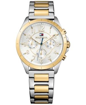 Tommy Hilfiger Women's Casual Sport Two-tone Stainless Steel Bracelet Watch 36mm 1781607