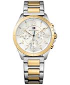 Tommy Hilfiger Women's Casual Sport Two-tone Stainless Steel Bracelet Watch 36mm 1781607