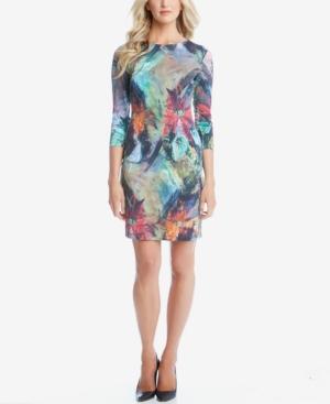 Karen Kane Printed Bodycon Dress