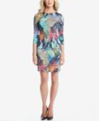 Karen Kane Printed Bodycon Dress