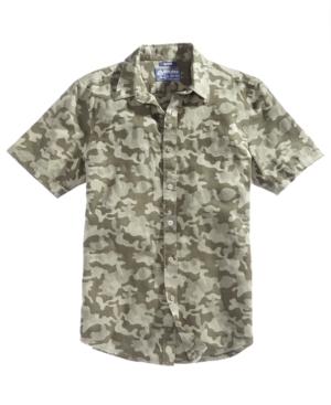 American Rag Men's Camouflage Shirt, Created For Macy's
