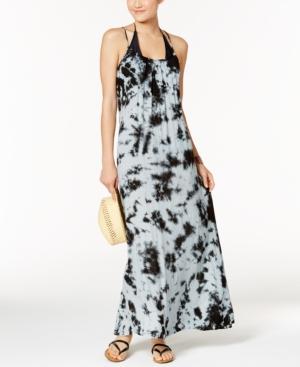 Raviya Tie-dyed Crisscross Back Maxi Cover-up Women's Swimsuit