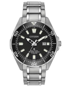 Citizen Eco-drive Men's Promaster Diver Super Titanium Bracelet Watch 44mm