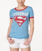 Bioworld Juniors' Superman Graphic T-shirt