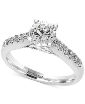 Effy Infinite Love Diamond Engagement Ring (1-1/4 Ct. T.w.) In 18k White Gold