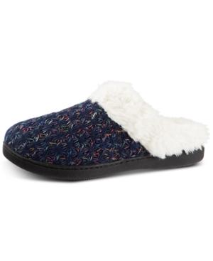 Isotoner Boxed Sweater-knit Hoodback Slippers