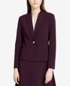 Calvin Klein Wing-collar Scuba Blazer