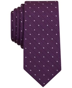 Bar Iii Men's Canyon Dot Skinny Tie, Created For Macy's