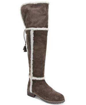 Frye Women's Tamara Shearling Over-the-knee Boots Women's Shoes