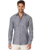 Cubavera Linen Cross-dyed Shirt