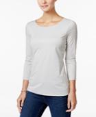 Charter Club Metallic Top, Only At Macy's