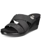 Anne Klein Polly Wedge Dress Sandals
