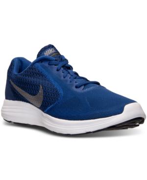 Nike Men's Revolution 3 Running Sneakers From Finish Line