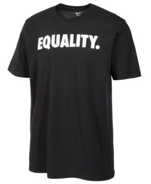 Nike Men's Dri-fit Equality Print T-shirt
