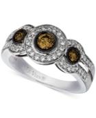 Le Vian Chocolatier Diamond Ring (3/4 Ct. T.w.) In 14k White Gold
