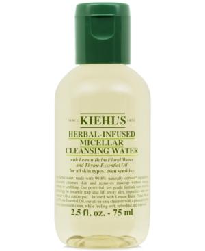 Kiehl's Since 1851 Herbal-infused Micellar Cleansing Water, 2.5 Fl. Oz.