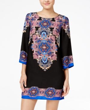 City Studios Juniors' Printed Shift Dress