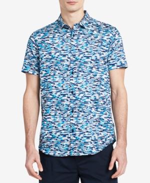 Calvin Klein Men's Pixel Print Shirt