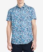 Calvin Klein Men's Pixel Print Shirt