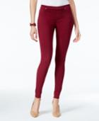 Style & Co Twill Pull-on Leggings, Created For Macy's