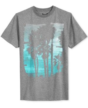Univibe Men's Brushed Palms Graphic-print T-shirt